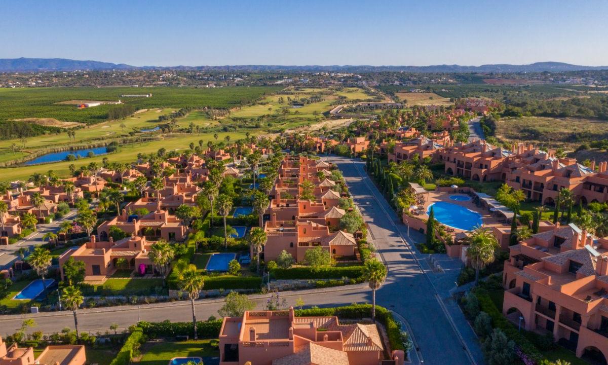 Panoramic view Amendoeira Golf Resort Alcantarilha Panoramic view Amendoeira Golf Resort Alcantarilha